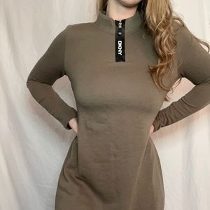 DKNY Green Dress
